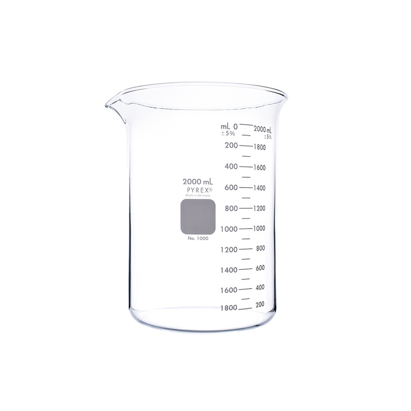 Corning Pyrex Griffin Low Form 400ml Beaker, Doubl; 1000-400