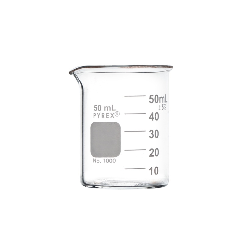 Corning Pyrex Griffin Low Form 20ml Beaker, Gradua; 1000-20