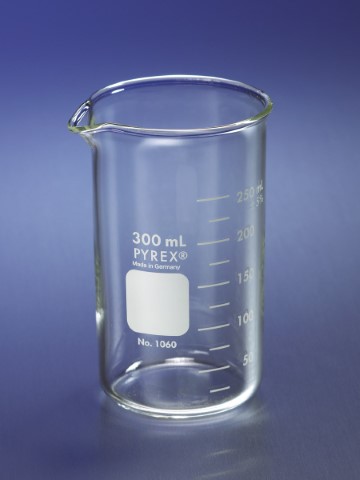 Corning Pyrex 100ml Tall Form Berzelius Beakers, W; 1060-100