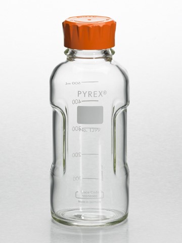 Corning Pyrex 125ml Round Media Storage Bottles, W; 1399-125