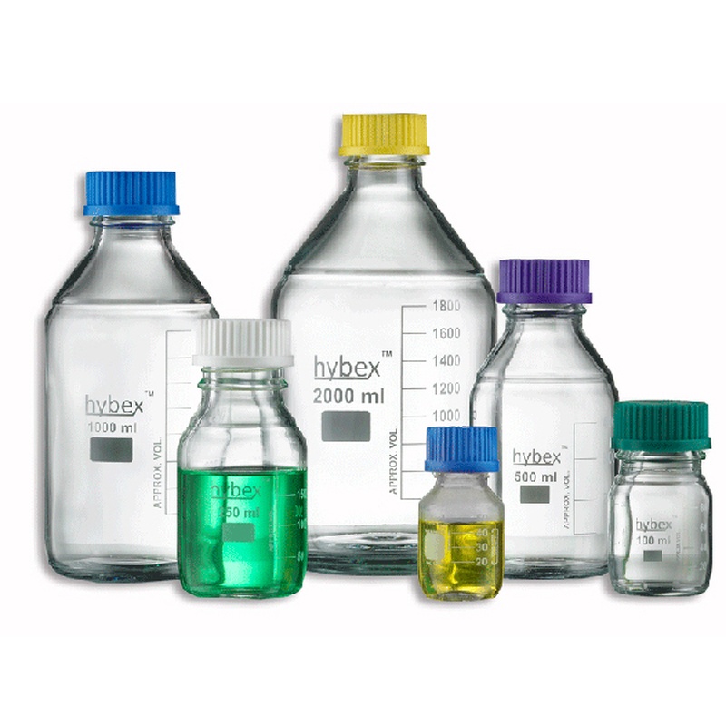 Benchmark Scientific Hybex™ Media Storage Bottle, 250ml With Standard; BMK-B3000-250-W